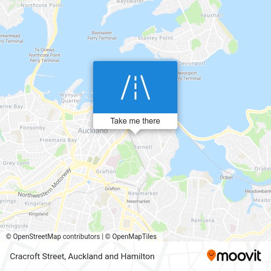 Cracroft Street map