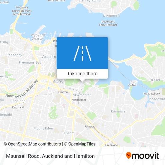 Maunsell Road map