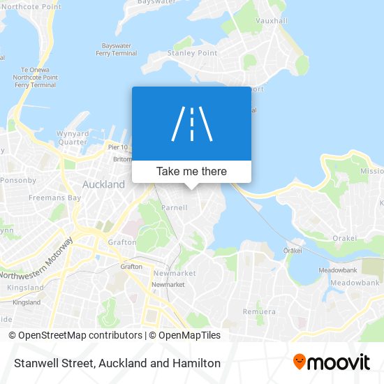 Stanwell Street map