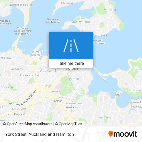 York Street map