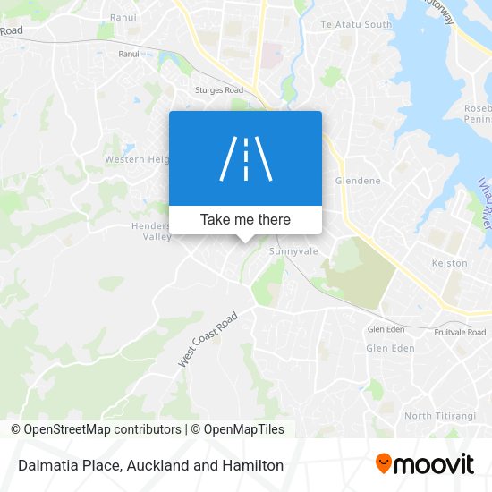 Dalmatia Place map