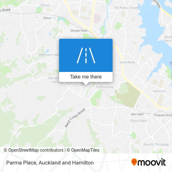 Parma Place map