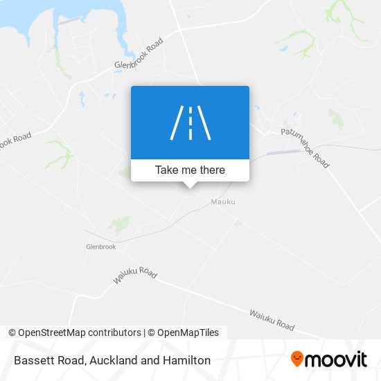 Bassett Road map