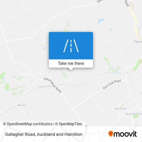 Gallagher Road map
