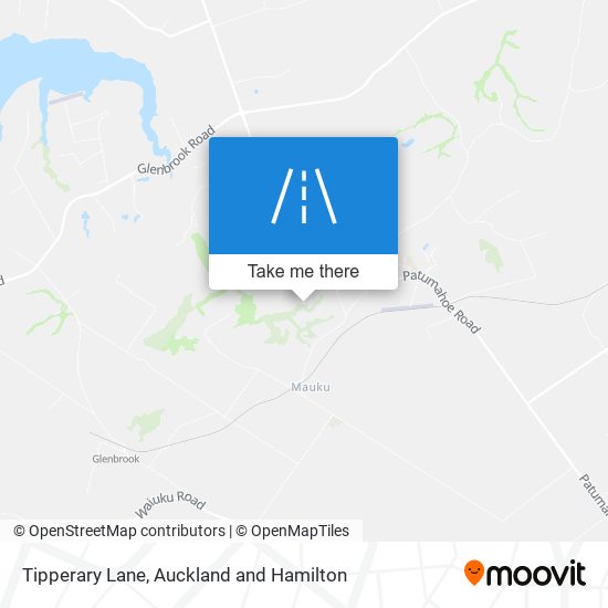 Tipperary Lane map