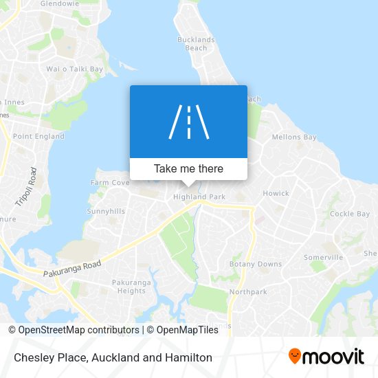Chesley Place map