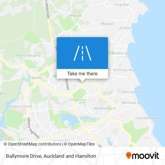 Ballymore Drive map