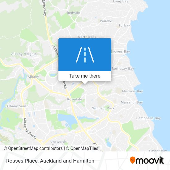 Rosses Place map