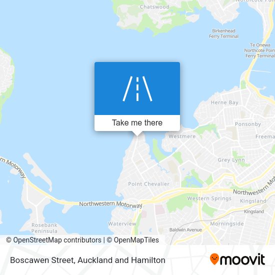 Boscawen Street map