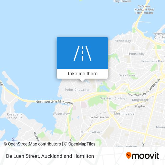 De Luen Street map