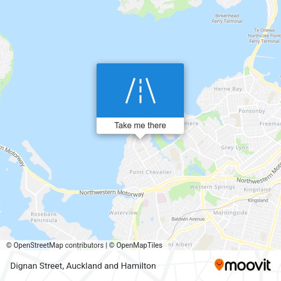 Dignan Street map