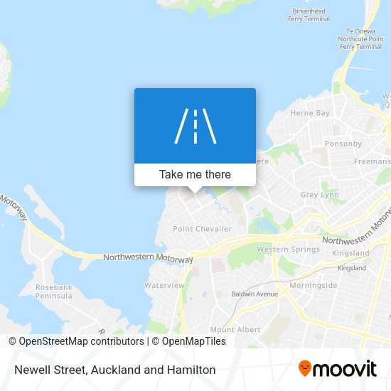 Newell Street map