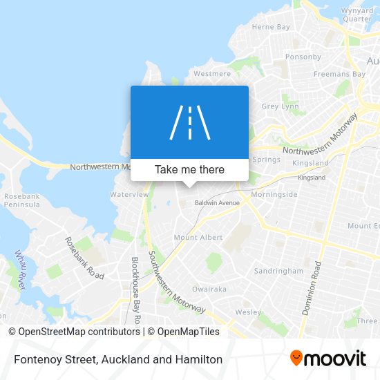 Fontenoy Street map