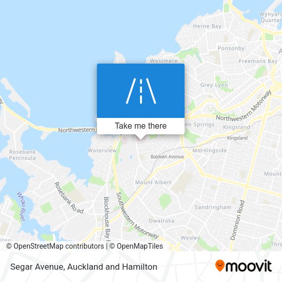 Segar Avenue map