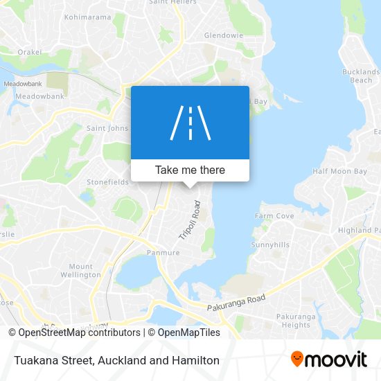 Tuakana Street map
