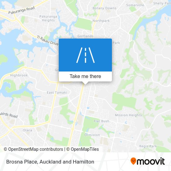 Brosna Place map