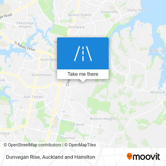 Dunvegan Rise map