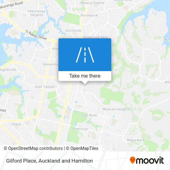Gilford Place map