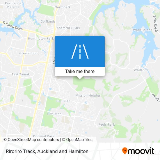 Riroriro Track map