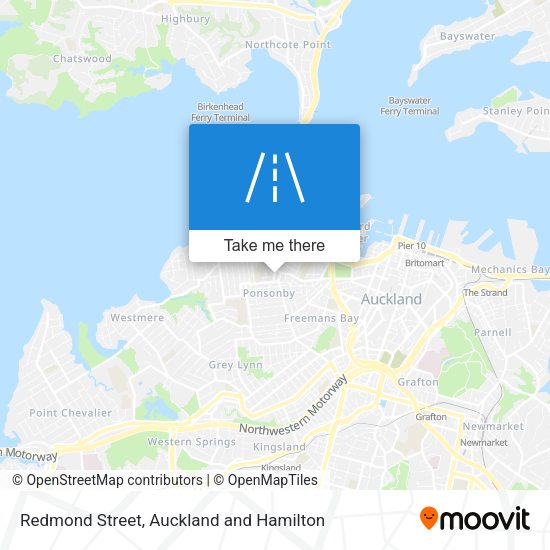 Redmond Street map