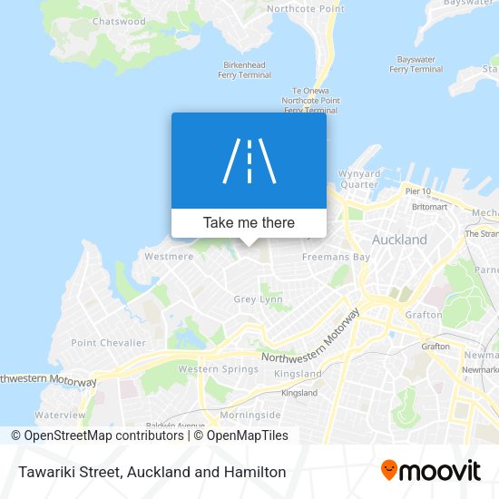 Tawariki Street map