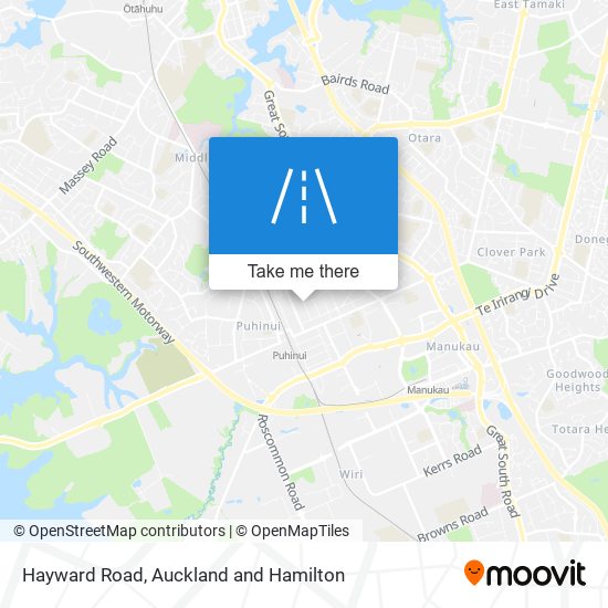 Hayward Road地图