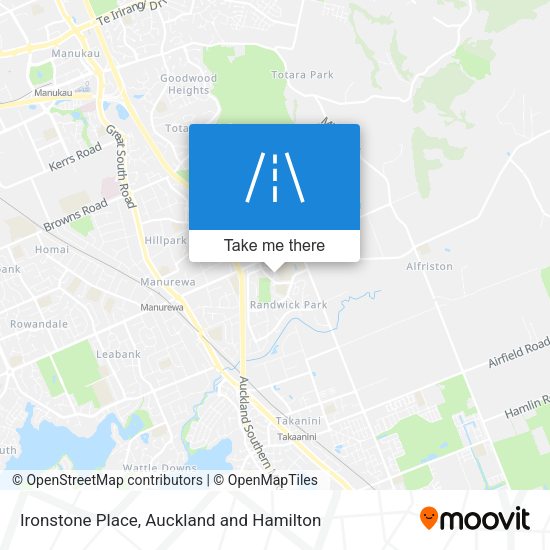 Ironstone Place map