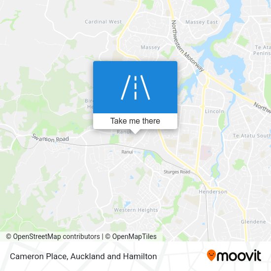 Cameron Place map