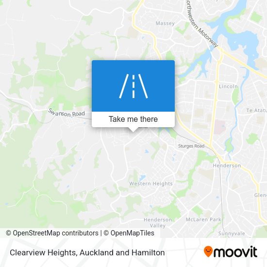 Clearview Heights map