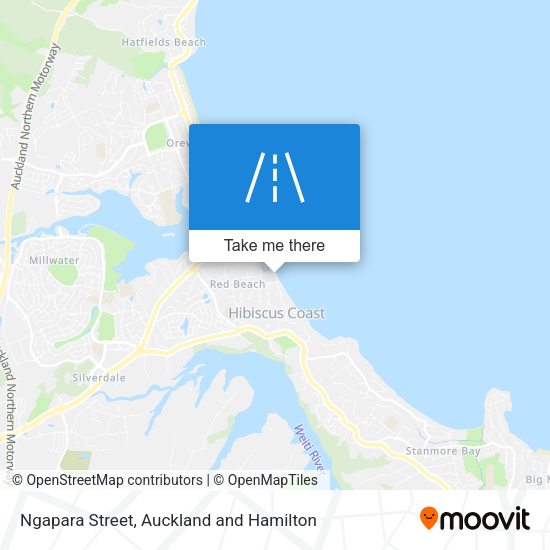 Ngapara Street map