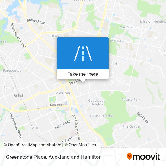 Greenstone Place map