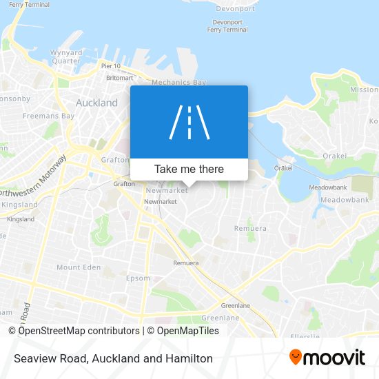 Seaview Road map