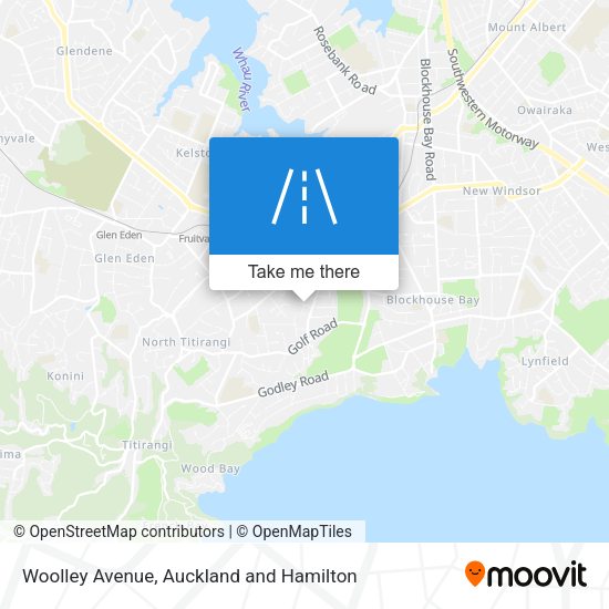 Woolley Avenue map