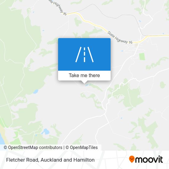 Fletcher Road map