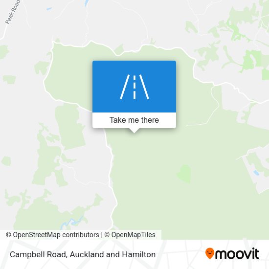 Campbell Road map