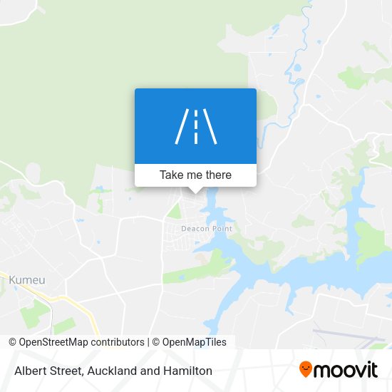 Albert Street map