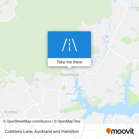 Cobblers Lane map