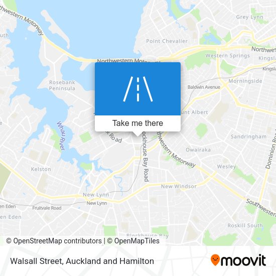 Walsall Street map