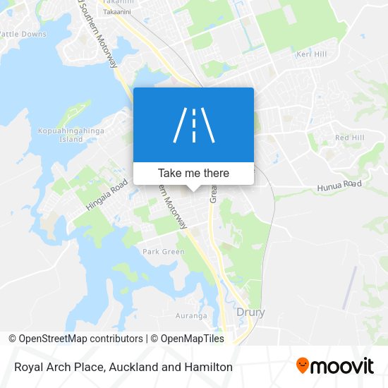 Royal Arch Place map