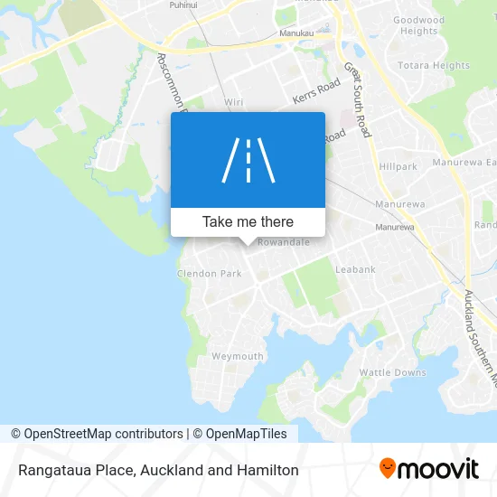 Rangataua Place map
