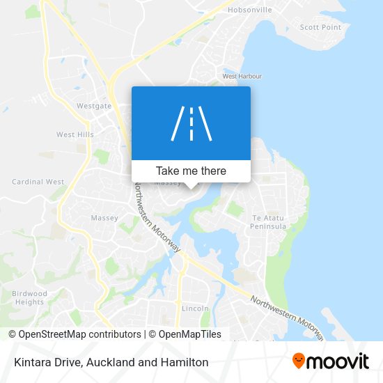 Kintara Drive map
