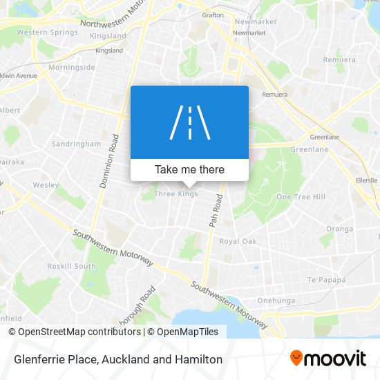 Glenferrie Place map