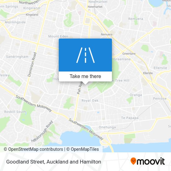 Goodland Street map