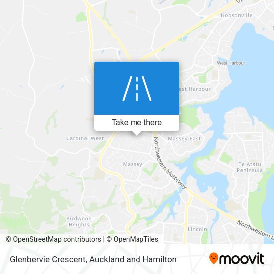 Glenbervie Crescent map