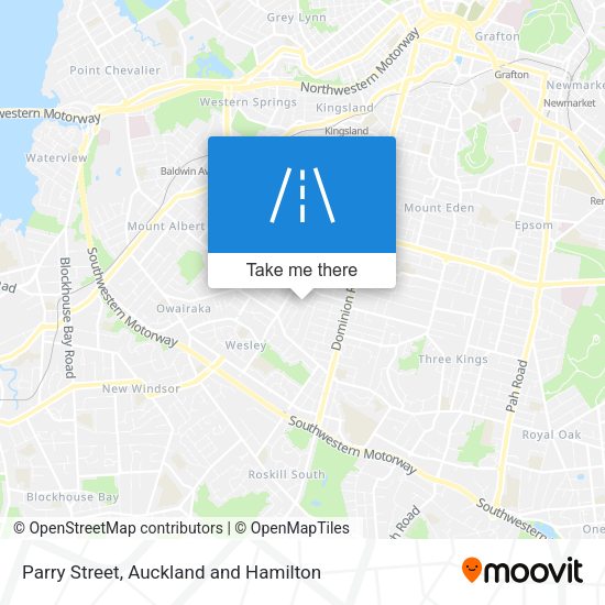 Parry Street map