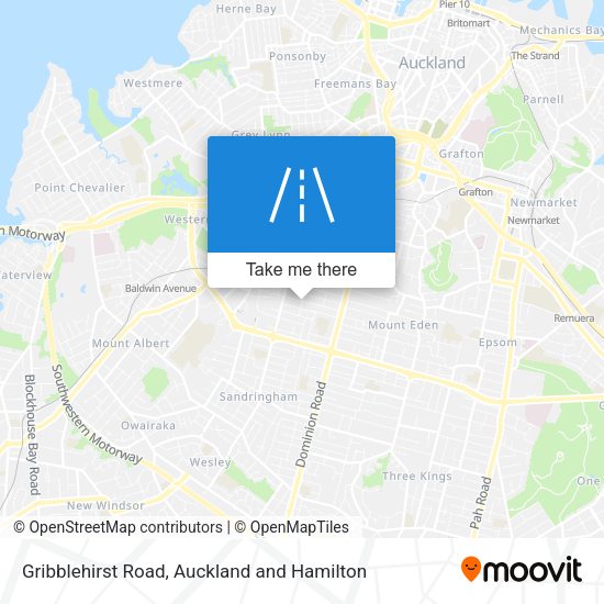 Gribblehirst Road map