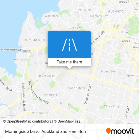 Morningside Drive map