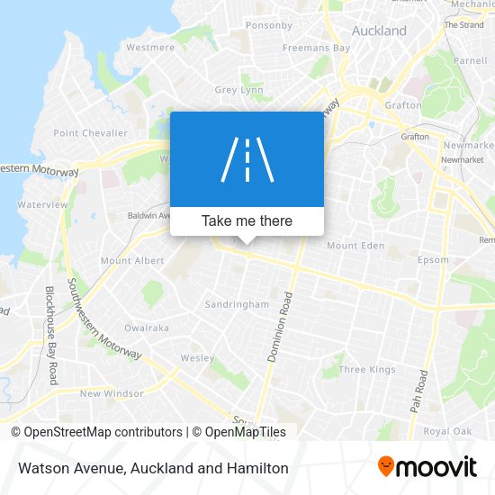Watson Avenue map
