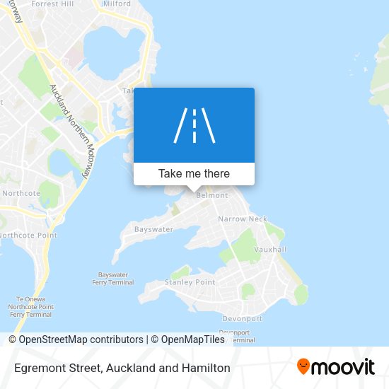 Egremont Street map