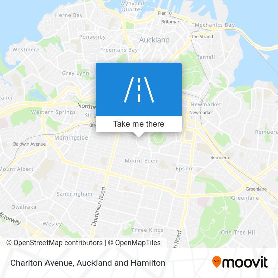 Charlton Avenue map